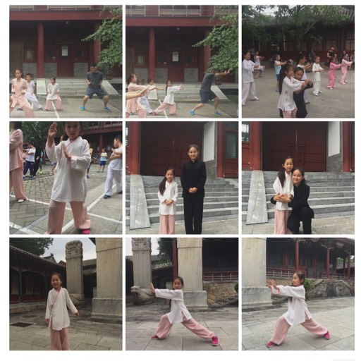 201607 Taiji lesson @ White Cloud Temple