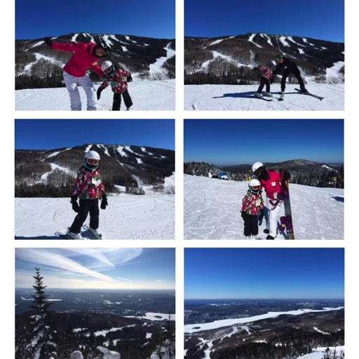 2015/03 Family ski in Tremblant