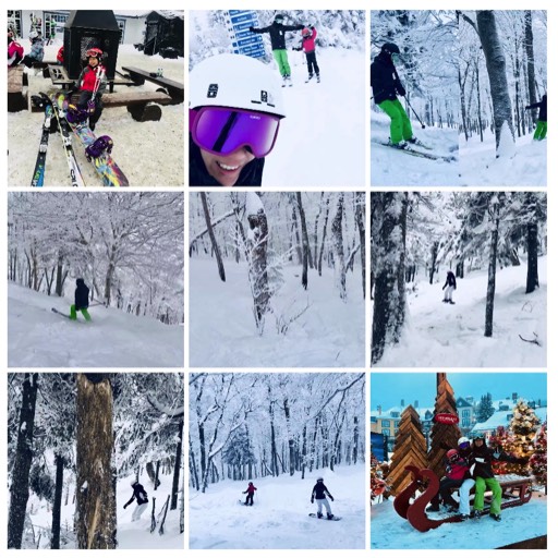 2017/12 Tremblant family ski