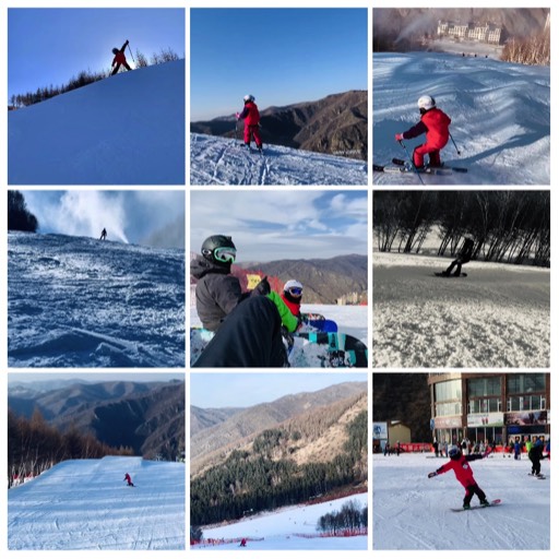 2019/02 Ski and Snowboard at Chongli