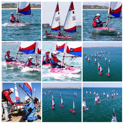 2021/05 National Youth Sailing Tournament, Topper 4.2 — Fifth place @ Qinhuangdao China