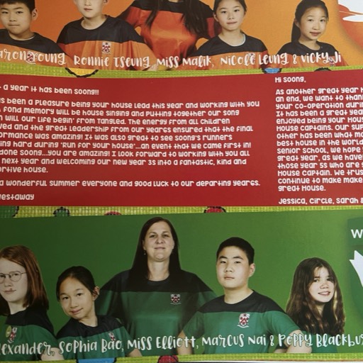 2020-2021 Woodhouse Junior School Deputy House Captain — I led house events, sports activities, and early years sports events. I introduced a procedure to help everyone wear a mask at school during the COVID-19 outbreak.