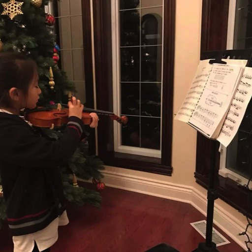 2016/12 First violin practice